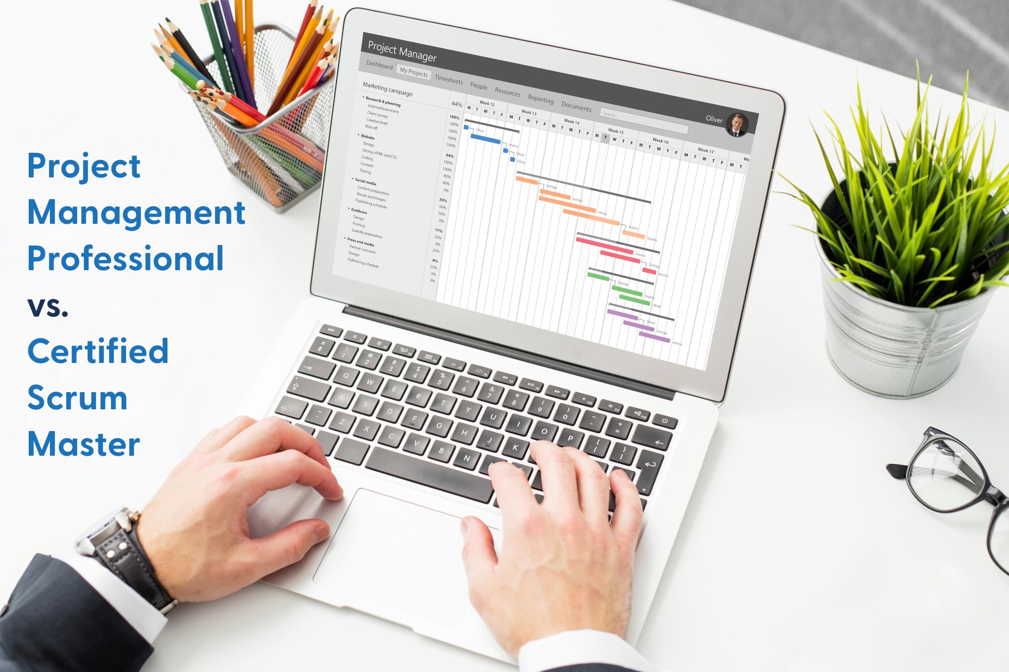 Project  Management  Professional vs. Certified  Scrum  Master