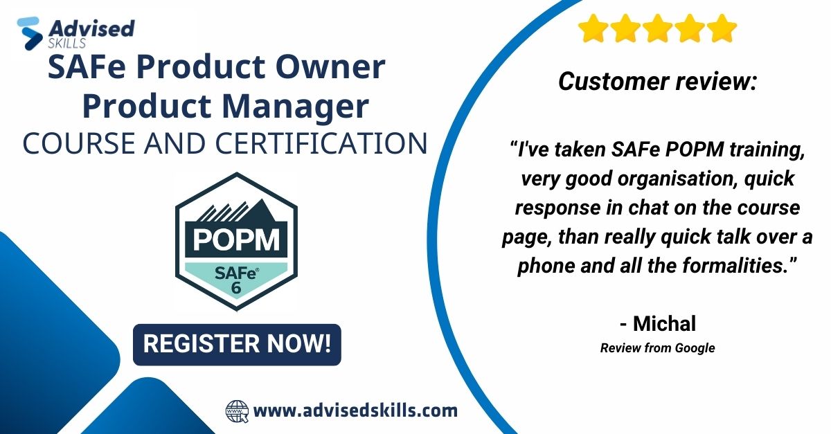 SAFe Product Owner Certification