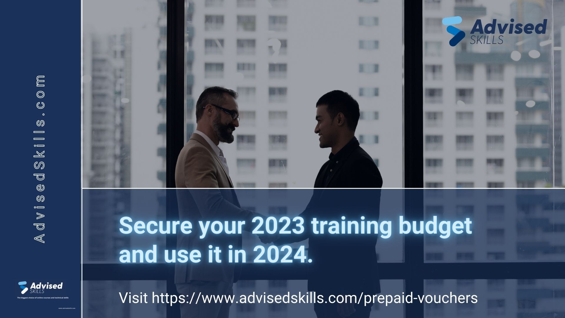 Secure your 2023 training budget and use it in 2024.