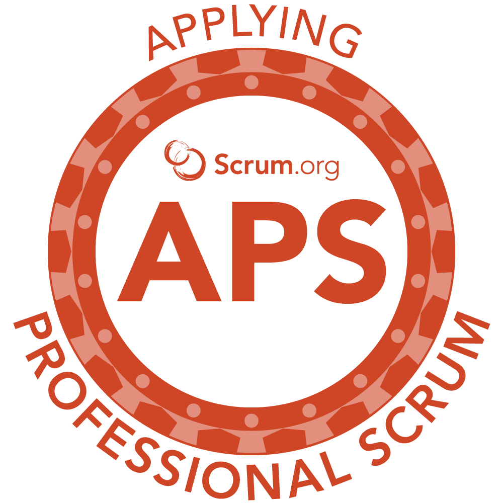 Applying Professional Scrum™  logo